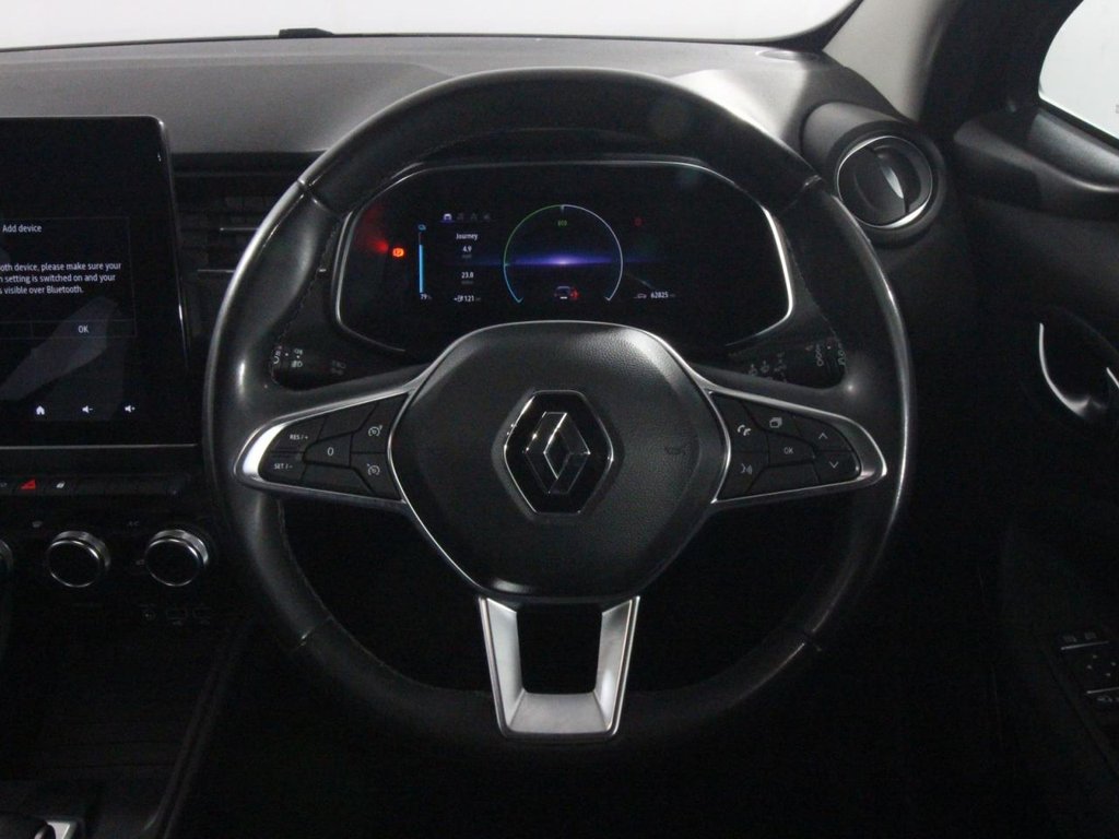 USED 2022 71 RENAULT ZOE R135 EV50 52kWh GT Line Hatchback 5dr Electric Auto (Rapid Charge) (134 bhp) 