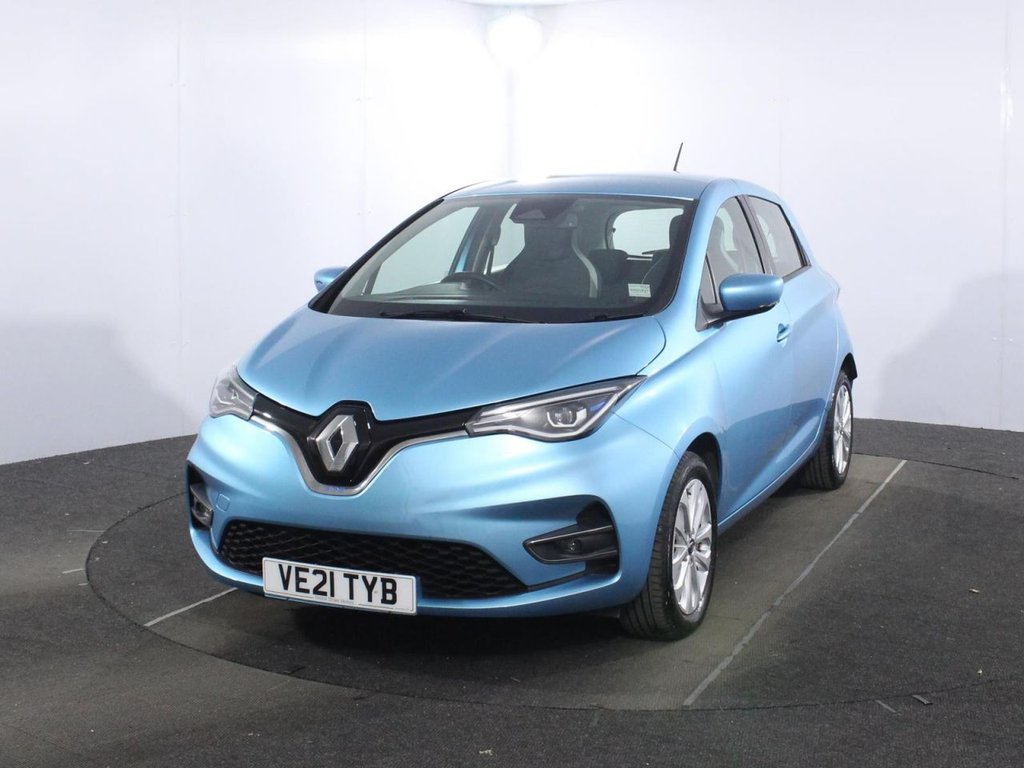 USED 2021 21 RENAULT ZOE R135 EV50 52kWh Iconic Hatchback 5dr Electric Auto (Rapid Charge) (134 bhp) 