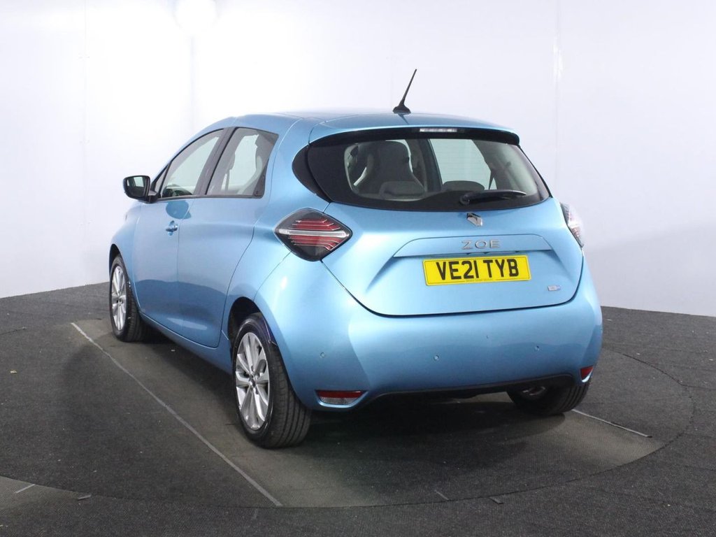USED 2021 21 RENAULT ZOE R135 EV50 52kWh Iconic Hatchback 5dr Electric Auto (Rapid Charge) (134 bhp) 