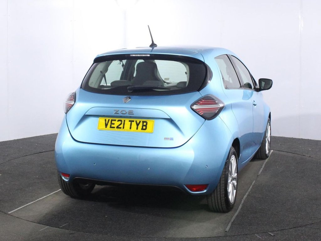 USED 2021 21 RENAULT ZOE R135 EV50 52kWh Iconic Hatchback 5dr Electric Auto (Rapid Charge) (134 bhp) 