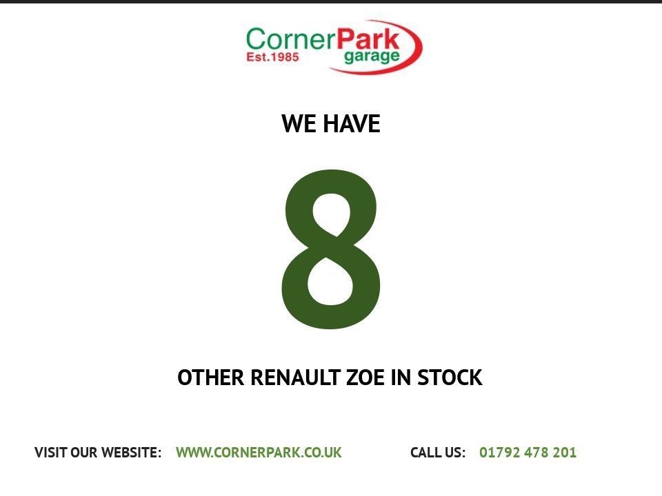 USED 2021 21 RENAULT ZOE R135 EV50 52kWh Iconic Hatchback 5dr Electric Auto (Rapid Charge) (134 bhp) 