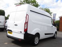 USED 2021 21 FORD TRANSIT CUSTOM 2.0 300 L2 H2 (SECURITY LOCKS) ROOF BARS + BLUETOOTH
