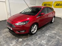 USED 2017 17 FORD FOCUS 1.0T EcoBoost Titanium Hatchback 5dr Petrol Manual Euro 6 (s/s) (125 ps) &pound;20 Tax-Great Service History