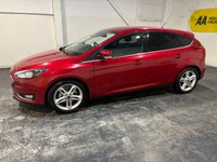 USED 2017 17 FORD FOCUS 1.0T EcoBoost Titanium Hatchback 5dr Petrol Manual Euro 6 (s/s) (125 ps) &pound;20 Tax-Great Service History