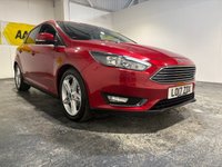 USED 2017 17 FORD FOCUS 1.0T EcoBoost Titanium Hatchback 5dr Petrol Manual Euro 6 (s/s) (125 ps) &pound;20 Tax-Great Service History