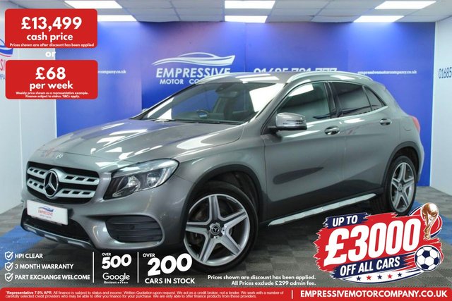 View our Mercedes-Benz Gla 2.1 GLA220d AMG Line SUV 5dr Diesel 7G-DCT 4MATIC Euro 6 (s/s) (170 ps)