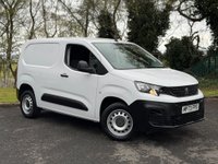 USED 2024 73 PEUGEOT PARTNER 1.5 BlueHDi 1000 Professional Premium + Standard Panel Van SWB Euro 6 (s/s) 5dr 1 OWNER! FULL HISTORY! 3 SEATS