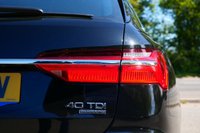 USED 2023 23 AUDI A6 AVANT 2.0 TDI 40 Sport Estate 5dr Diesel S Tronic quattro Euro 6 (s/s) (204 ps) MYTHOS BLACK METALLIC PAINTWORK + REAR CAMERA + HEATED SEATS + CARPLAY