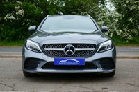 USED 2019 69 MERCEDES-BENZ C-CLASS 2.0 C220d AMG Line (Premium) Estate 5dr Diesel G-Tronic+ 4MATIC Euro 6 (s/s) (194 ps) SELENITE GREY METALLIC PAINTWORK  + REAR CAMERA + CARPLAY + MULTIBEAM