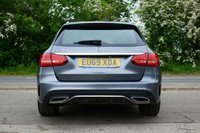 USED 2019 69 MERCEDES-BENZ C-CLASS 2.0 C220d AMG Line (Premium) Estate 5dr Diesel G-Tronic+ 4MATIC Euro 6 (s/s) (194 ps) SELENITE GREY METALLIC PAINTWORK  + REAR CAMERA + CARPLAY + MULTIBEAM