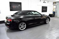 USED 2019 19 AUDI A5 CABRIOLET 2.0 TFSI (190) 40 S LINE AUTO CONVERTIBLE 2DR PETROL S TRONIC EURO 6 