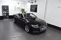 USED 2019 19 AUDI A5 CABRIOLET 2.0 TFSI (190) 40 S LINE AUTO CONVERTIBLE 2DR PETROL S TRONIC EURO 6 