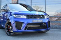 USED 2021 71 LAND ROVER RANGE ROVER SPORT 5.0 P575 V8 GPF SVR SUV 5dr Petrol Auto 4WD Euro 6 (s/s) (575 ps) SLIDING ROOF / 360 CAM / LED'S