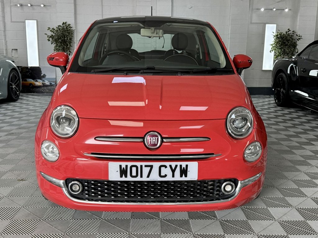 USED 2017 17 FIAT 500 1.2 Lounge Hatchback 3dr Petrol Manual Euro 6 (s/s) (69 bhp) 