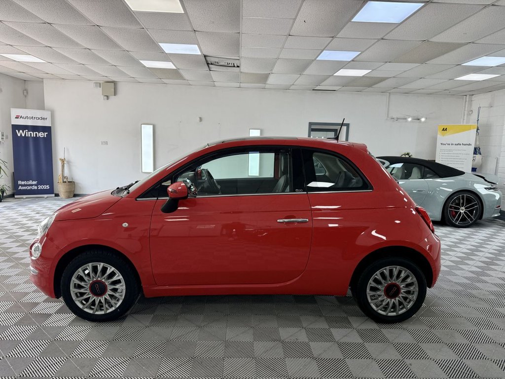 USED 2017 17 FIAT 500 1.2 Lounge Hatchback 3dr Petrol Manual Euro 6 (s/s) (69 bhp) 