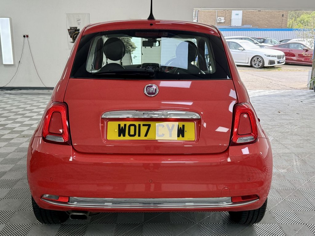USED 2017 17 FIAT 500 1.2 Lounge Hatchback 3dr Petrol Manual Euro 6 (s/s) (69 bhp) 