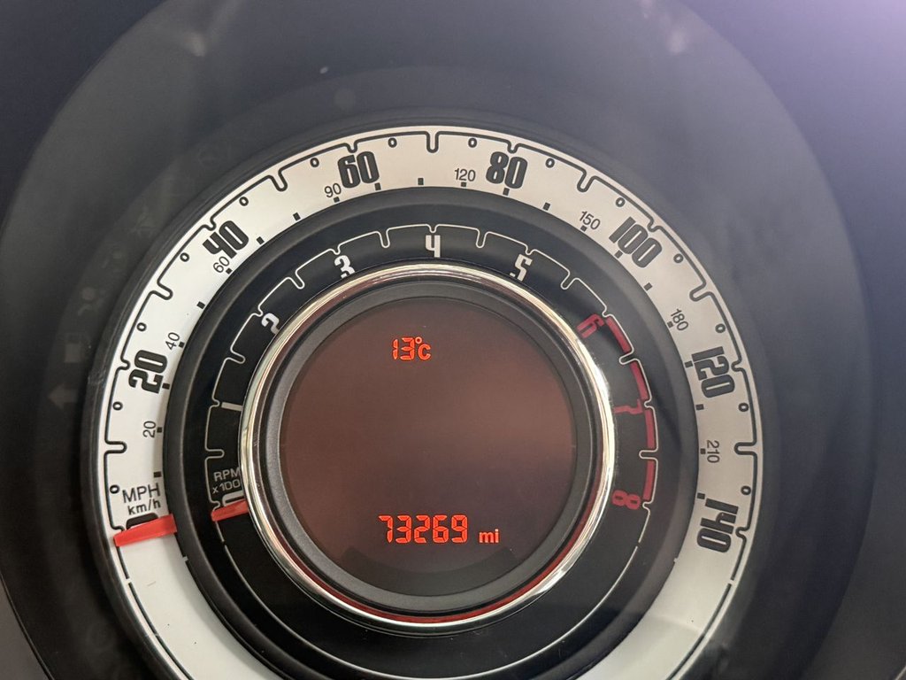 USED 2017 17 FIAT 500 1.2 Lounge Hatchback 3dr Petrol Manual Euro 6 (s/s) (69 bhp) 