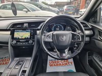 USED 2019 19 HONDA CIVIC 1.6 i-DTEC SR Hatchback 5dr Diesel Auto Euro 6 (s/s) (120 ps) SERV H | NAV | REAR CAM