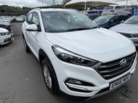 USED 2017 66 HYUNDAI TUCSON 1.7 Turbo Diesel (CRDI), Blue Drive, SE Edition, 5 Door SUV, Manual, Euro 6, �&pound;35 Yearly Road Tax (Low Emissions). FULL 12 MONTH MOT WITH EVERY CAR