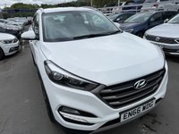 USED 2017 66 HYUNDAI TUCSON 1.7 Turbo Diesel (CRDI), Blue Drive, SE Edition, 5 Door SUV, Manual, Euro 6, �&pound;35 Yearly Road Tax (Low Emissions). FULL 12 MONTH MOT WITH EVERY CAR