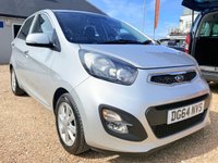 USED 2014 64 KIA PICANTO 1.25 2 Hatchback 5dr Petrol AUTOMATIC Low Mileage 5 door petrol Automatic with a FSH
