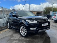 USED 2014 14 LAND ROVER RANGE ROVER SPORT 3.0 SD V6 HSE SUV 5dr Diesel Auto 4WD Euro 5 (s/s) (292 ps) FULL GEARBOX SERVICE 7/25