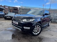 USED 2014 14 LAND ROVER RANGE ROVER SPORT 3.0 SD V6 HSE SUV 5dr Diesel Auto 4WD Euro 5 (s/s) (292 ps) FULL GEARBOX SERVICE 7/25