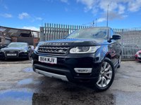 USED 2014 14 LAND ROVER RANGE ROVER SPORT 3.0 SD V6 HSE SUV 5dr Diesel Auto 4WD Euro 5 (s/s) (292 ps) FULL GEARBOX SERVICE 7/25