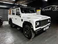 USED 2014 14 LAND ROVER DEFENDER 110 2.2 TDCi County Station Wagon Double Cab 5dr Diesel Manual 4WD MWB Euro 5 (122 ps) 2014 LANDROVER DEFENDER 110 2.2 TDCI COUNTY STATIONWAGON 7 SEATS - FUJI WHITE - ONLY 72K MILES - SERVICE HISTORY - BOOST ALLOYS - PRIVACY GLASS - TOWBAR - 4 SIDE STEPS - UPGRADE HEADUNIT