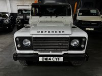 USED 2014 14 LAND ROVER DEFENDER 110 2.2 TDCi County Station Wagon Double Cab 5dr Diesel Manual 4WD MWB Euro 5 (122 ps) 2014 LANDROVER DEFENDER 110 2.2 TDCI COUNTY STATIONWAGON 7 SEATS - FUJI WHITE - ONLY 72K MILES - SERVICE HISTORY - BOOST ALLOYS - PRIVACY GLASS - TOWBAR - 4 SIDE STEPS - UPGRADE HEADUNIT