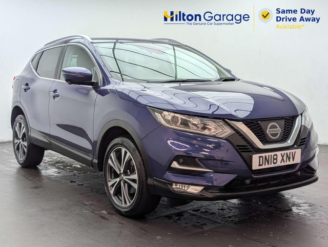 USED 2018 18 NISSAN QASHQAI 1.2 Qashqai N-Connecta DiG-T 5dr CLICK & COLLECT/ HOME DELIVERY