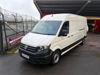 USED 2020 70 VOLKSWAGEN CRAFTER 2.0 TDI 140 CR35 STARTLINE LWB High roof panel van - 4 METRE LOAD + AIR CON ONE OWNER + AIR CON + EURO 6