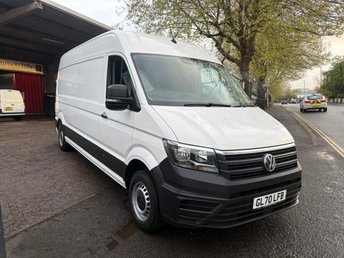 2020 VOLKSWAGEN CRAFTER 2.0 TDI 140 CR35 STARTLINE LWB High roof panel van - 4 METRE LOAD + AIR CON &pound;19000.00