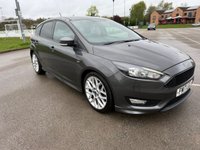 USED 2017 17 FORD FOCUS 1.0T EcoBoost ST-Line Hatchback 5dr Petrol Manual Euro 6 (s/s) (125 ps) BLUETOOTH, MOT MARCH 2027, 2 KEYS
