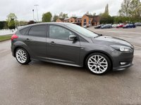 USED 2017 17 FORD FOCUS 1.0T EcoBoost ST-Line Hatchback 5dr Petrol Manual Euro 6 (s/s) (125 ps) BLUETOOTH, MOT MARCH 2027, 2 KEYS