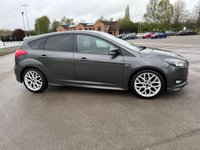 USED 2017 17 FORD FOCUS 1.0T EcoBoost ST-Line Hatchback 5dr Petrol Manual Euro 6 (s/s) (125 ps) BLUETOOTH, MOT MARCH 2027, 2 KEYS
