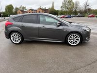 USED 2017 17 FORD FOCUS 1.0T EcoBoost ST-Line Hatchback 5dr Petrol Manual Euro 6 (s/s) (125 ps) BLUETOOTH, MOT MARCH 2027, 2 KEYS
