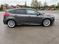 USED 2017 17 FORD FOCUS 1.0T EcoBoost ST-Line Hatchback 5dr Petrol Manual Euro 6 (s/s) (125 ps) BLUETOOTH, MOT MARCH 2027, 2 KEYS