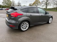 USED 2017 17 FORD FOCUS 1.0T EcoBoost ST-Line Hatchback 5dr Petrol Manual Euro 6 (s/s) (125 ps) BLUETOOTH, MOT MARCH 2027, 2 KEYS