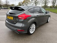 USED 2017 17 FORD FOCUS 1.0T EcoBoost ST-Line Hatchback 5dr Petrol Manual Euro 6 (s/s) (125 ps) BLUETOOTH, MOT MARCH 2027, 2 KEYS