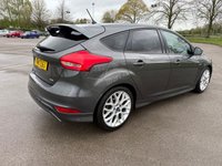 USED 2017 17 FORD FOCUS 1.0T EcoBoost ST-Line Hatchback 5dr Petrol Manual Euro 6 (s/s) (125 ps) BLUETOOTH, MOT MARCH 2027, 2 KEYS
