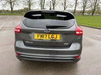 USED 2017 17 FORD FOCUS 1.0T EcoBoost ST-Line Hatchback 5dr Petrol Manual Euro 6 (s/s) (125 ps) BLUETOOTH, MOT MARCH 2027, 2 KEYS
