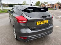 USED 2017 17 FORD FOCUS 1.0T EcoBoost ST-Line Hatchback 5dr Petrol Manual Euro 6 (s/s) (125 ps) BLUETOOTH, MOT MARCH 2027, 2 KEYS