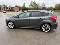 USED 2017 17 FORD FOCUS 1.0T EcoBoost ST-Line Hatchback 5dr Petrol Manual Euro 6 (s/s) (125 ps) BLUETOOTH, MOT MARCH 2027, 2 KEYS