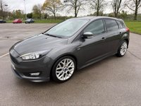 USED 2017 17 FORD FOCUS 1.0T EcoBoost ST-Line Hatchback 5dr Petrol Manual Euro 6 (s/s) (125 ps) BLUETOOTH, MOT MARCH 2027, 2 KEYS