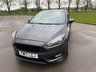 USED 2017 17 FORD FOCUS 1.0T EcoBoost ST-Line Hatchback 5dr Petrol Manual Euro 6 (s/s) (125 ps) BLUETOOTH, MOT MARCH 2027, 2 KEYS