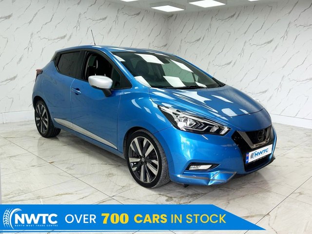 View our Nissan Micra **MAKE US AN OFFER!!**1.5 dCi Tekna Hatchback 5dr Diesel Manual Euro 6 (s/s) (90 ps) EXTENSIVE S/H! 2 FORMER OWNERS!