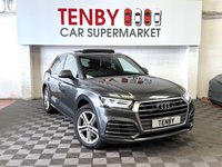 USED 2018 18 AUDI Q5 2.0 TDI S line SUV 5dr Diesel S Tronic quattro Euro 6 (s/s) (190 ps) CARPLAY+AUDI DASHCAM+W/CHARGING