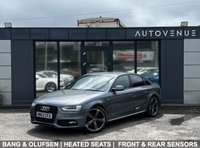 USED 2013 62 AUDI A4 2.0 TDI Black Edition Saloon 4dr Diesel Manual Euro 5 (s/s) (177 ps) BANG & OLUFSEN SOUND SYSTEM + HEATED SEATS + CRUISE CONTROL + FRONT & REAR SENSORS