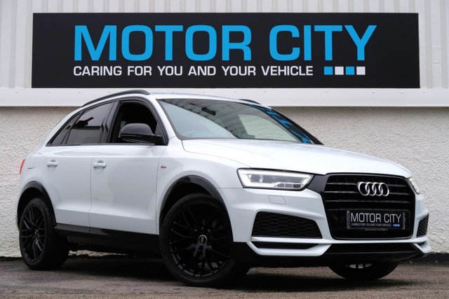 2018 18 AUDI Q3 1.4 TFSI CoD Black Edition SUV 5dr Petrol S Tronic Euro 6 (s/s) (150 ps) HUGE SPEC PETROL SUV